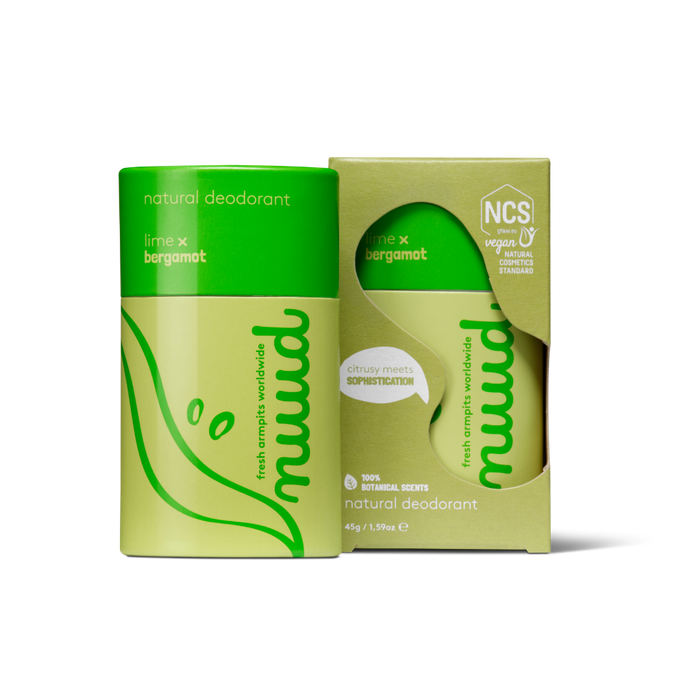 Natural Stick Deodorant Lime & Bergamot 45g