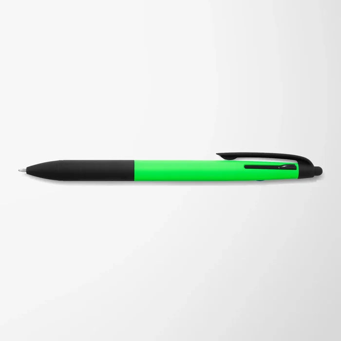 Neon Recycled Jolt 3-Ink Stylus Pen