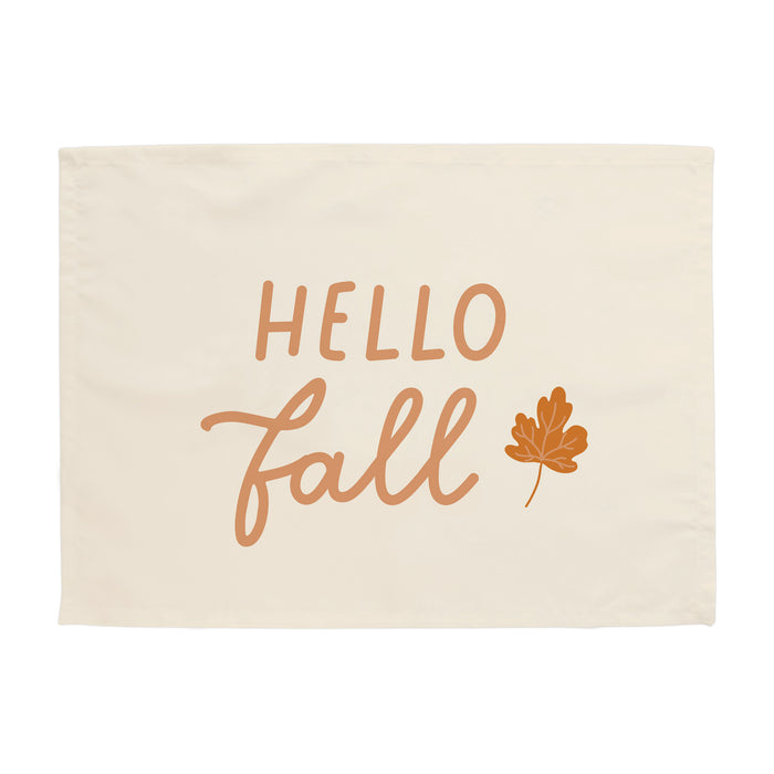 {Neutral} Hello Fall Banner
