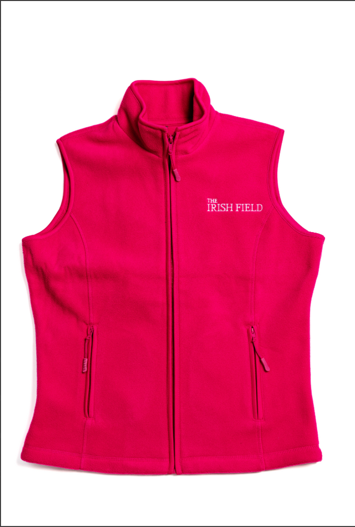 New - The Irish Field Pink Gilet