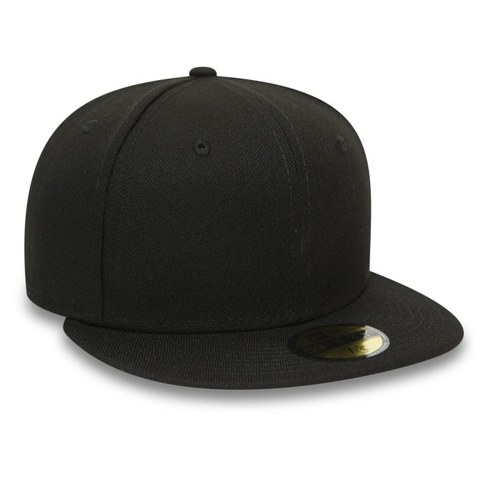This is a New Era Blank Essential Black 59FIFTY Cap 3
