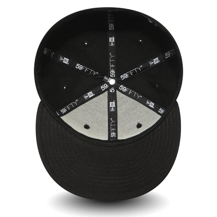 This is a New Era Blank Essential Black 59FIFTY Cap 5