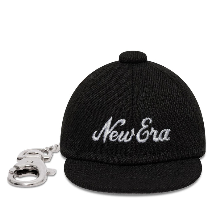 This is a New Era New Era Mini Cap Black Key Chain 3