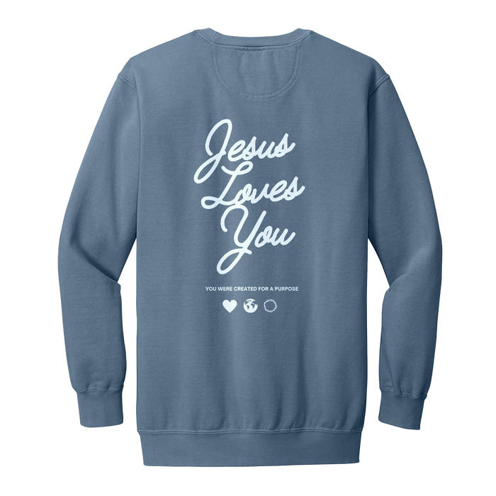 NEW! | Jesus Loves You Unisex Crewneck