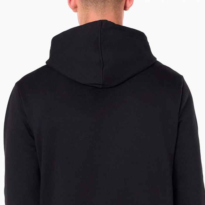 The Male model is wearing New Orleans Saints NFL Black Pullover Hoodie 5