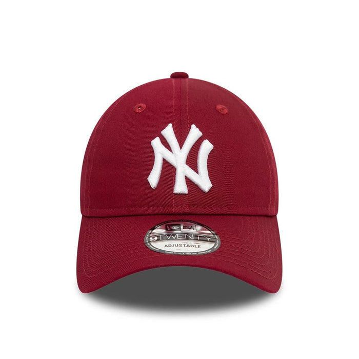 This is a New York Yankees League Essential Dark Red 9TWENTY Adjustable Cap 4