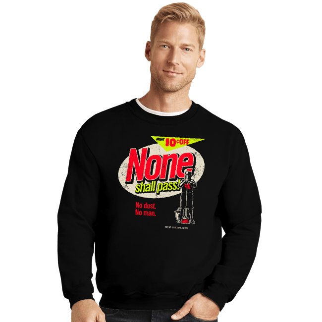 Crewneck Sweater, Unisex / Small / Black
