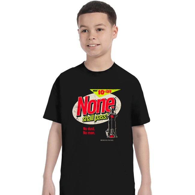 Secret_Shirts T-Shirts, Youth / XS / Black None Shall Pass