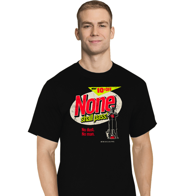 Secret_Shirts T-Shirts, Tall / Large / Black None Shall Pass