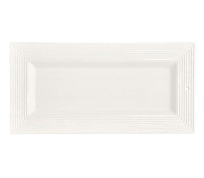 Nora Fleming Bread Tray with Pinstripes
