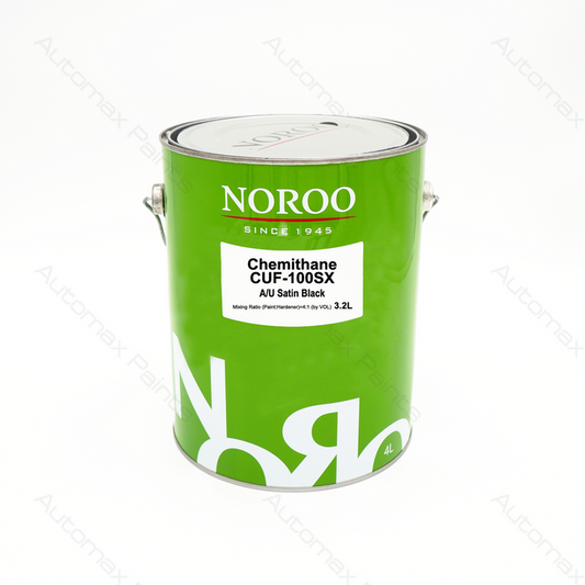 Noroo Chemithane CUF-100SX 2K Urethane Topcoat Satin Black 3.2L