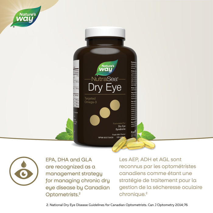 NutraSea Dry Eye Omega-3 Soft Gels