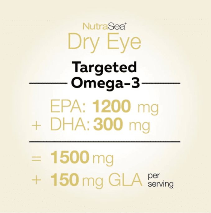NutraSea Dry Eye Omega-3 Soft Gels
