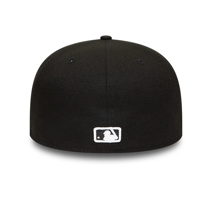 This is a Oakland Athletics MLB Black and White 59FIFTY Fitted Cap 3