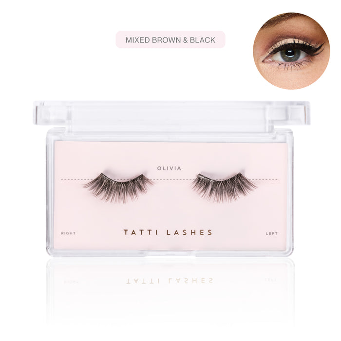 Olivia Pre-Glued Half Lash Kit