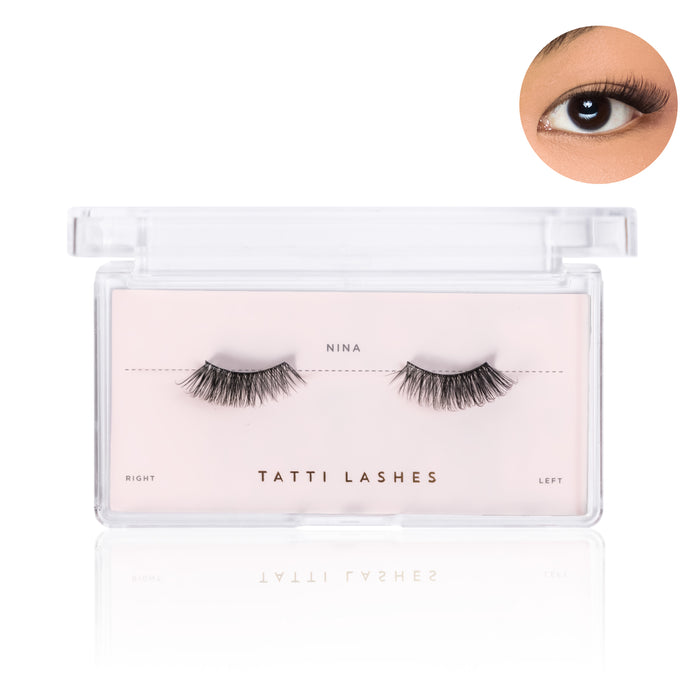 Nina (Soft Glam & Winged Effect)