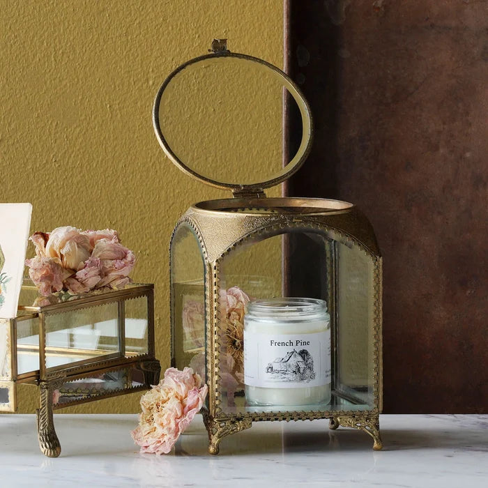 Ormolu Glass Display Case