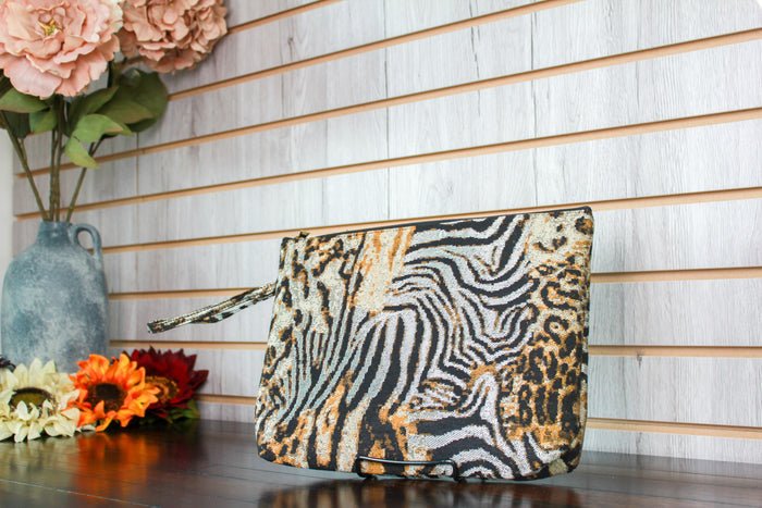 Black Animal Print