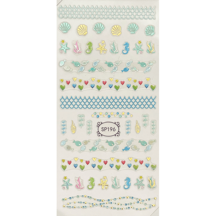 Pasties Gem Decals - SeaScapes