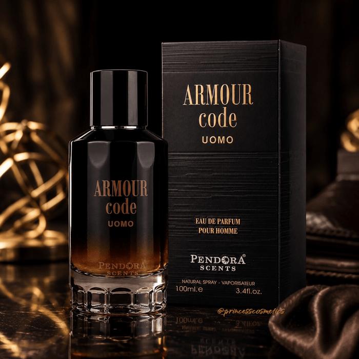Pendora Scents Armour Code UOMO 100ml رمز درع عطور بيندورا للرجال - Princess Cosmetics Qatar