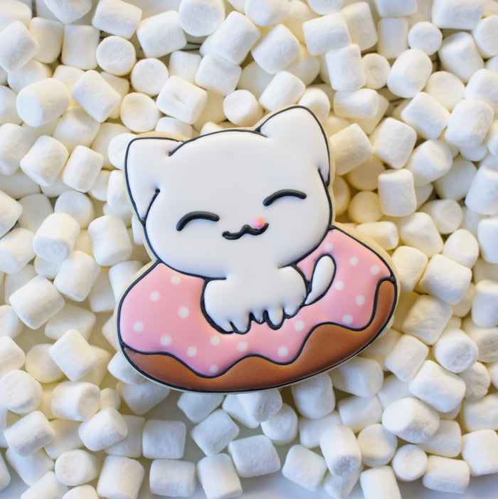 Pepzart Donut Kitty Cookie Cutter