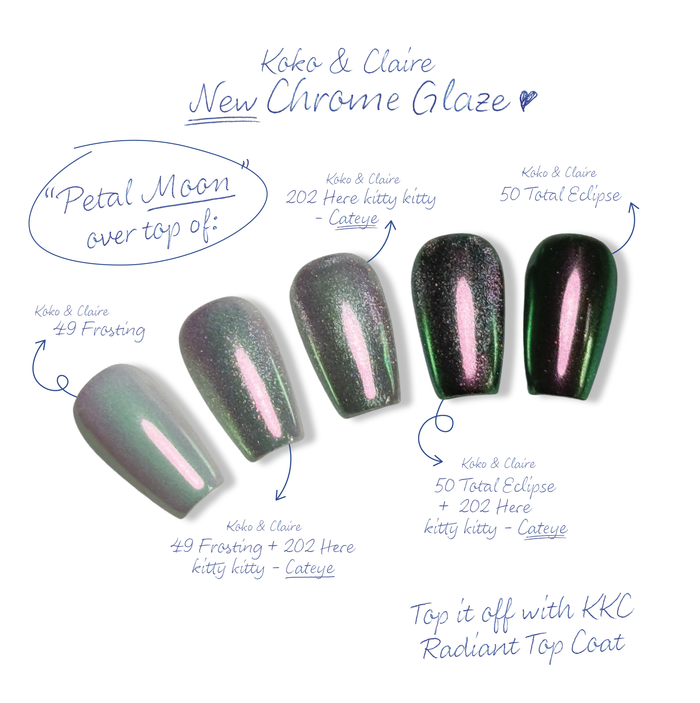 Petal Moon - Chrome Glaze | Koko & Claire