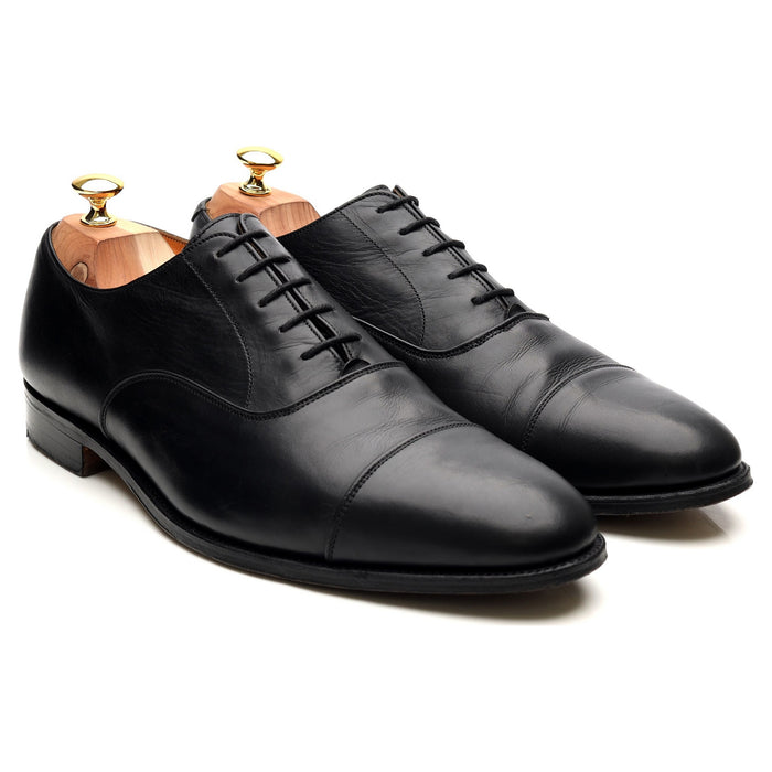 'Pimlico' Black Leather Oxford UK 11