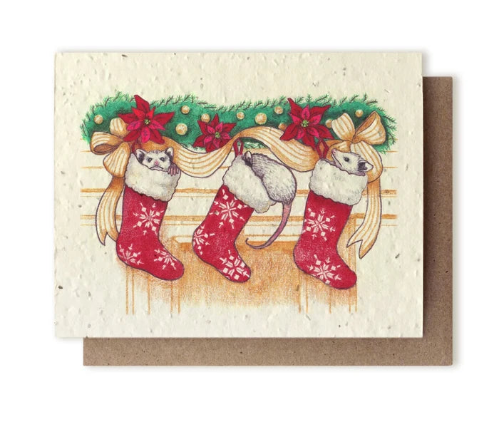 Opossum Stockings