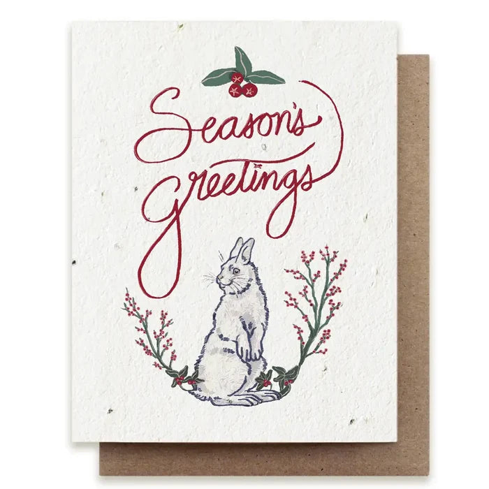 Season's Greetings Hare