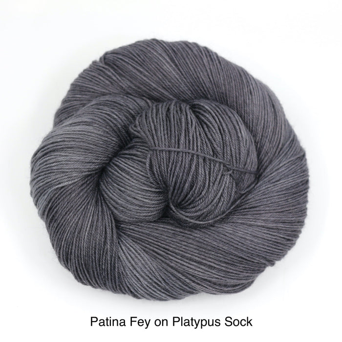 Platypus Sock (75% SW Merino/25% Nylon)