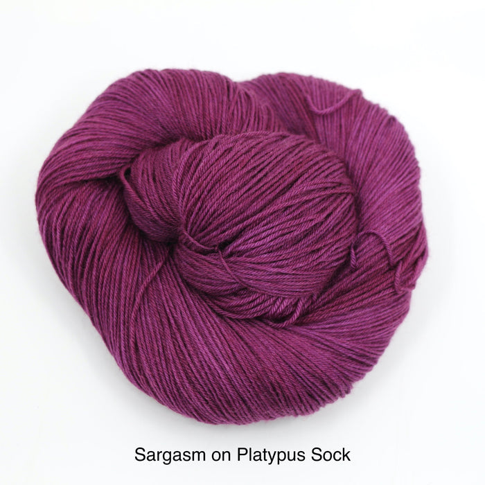 Platypus Sock (75% SW Merino/25% Nylon)