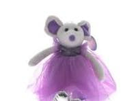 Plush Mouse Purple