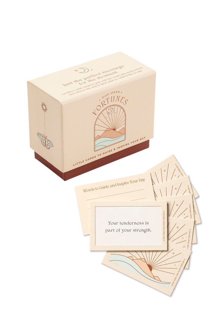 Pop-Open Fortunes
Little Cards to Guide and Inspire Your Day