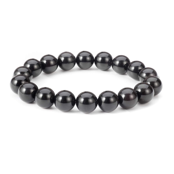 Powerful Cleanser Black Obsidian Beaded Bracelet