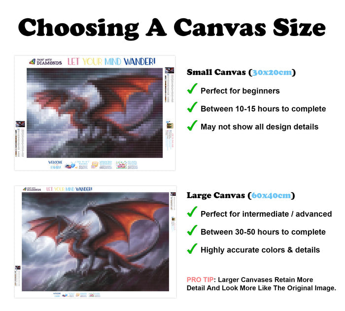 Powerful Dragon Wings Outstretched