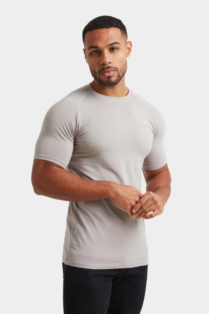 Premium Athletic Fit T-Shirt in Concrete Grey - TAILORED ATHLETE - USA