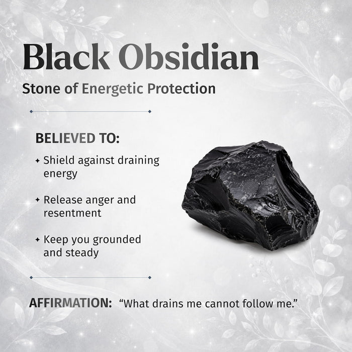 Premium Black Obsidian Talisman