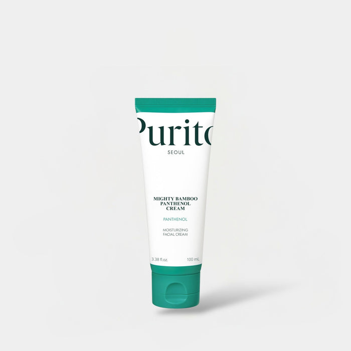 Purito Mighty Bamboo Panthenol Cream 100ml بوريتو مايتي بامبو بانثينول كريم - Princess Cosmetics Qatar
