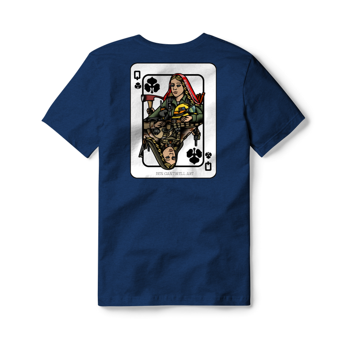 Queen Of Clubs - Wildland Firefighter Combat Medic