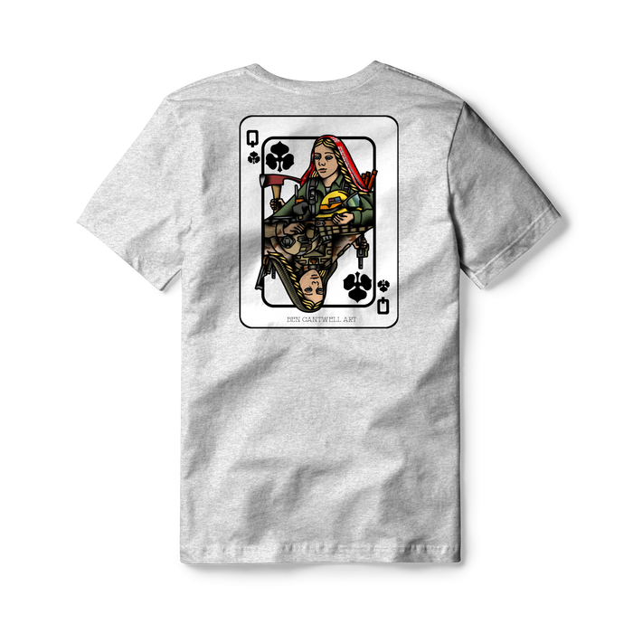 Queen Of Clubs - Wildland Firefighter Combat Medic