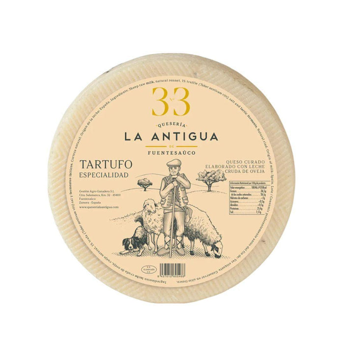 Queso de Oveja Curado al Tartufo
