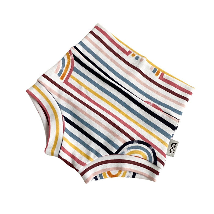 Rainbows Stripes Bummies and/or Headbands