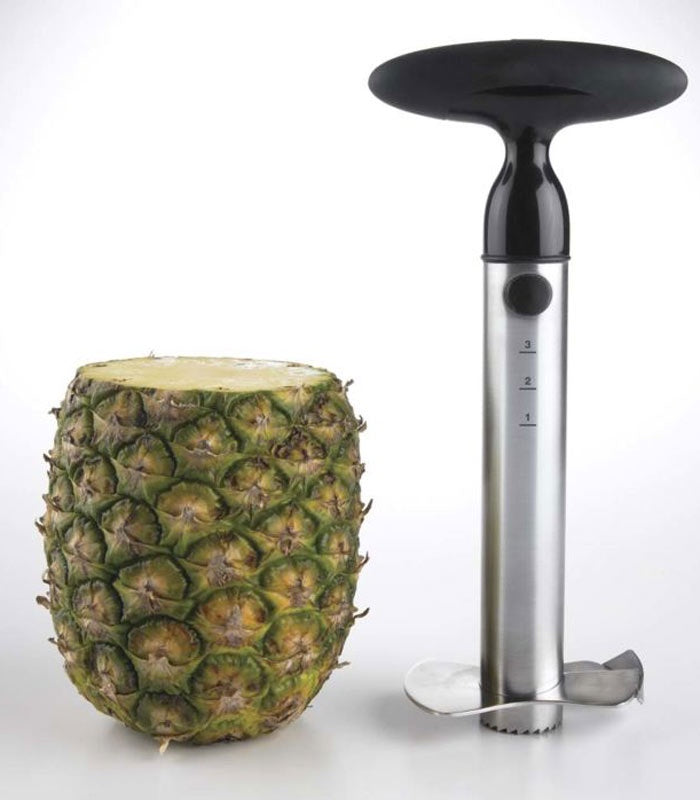 Ratcheting Pineapple Slicer