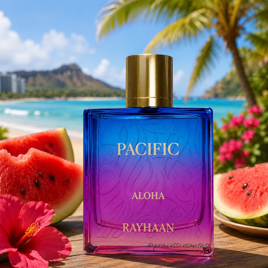 Rayhaan Pacific Aloha 100ml ريحان باسيفيك ألوها - Princess Cosmetics Qatar
