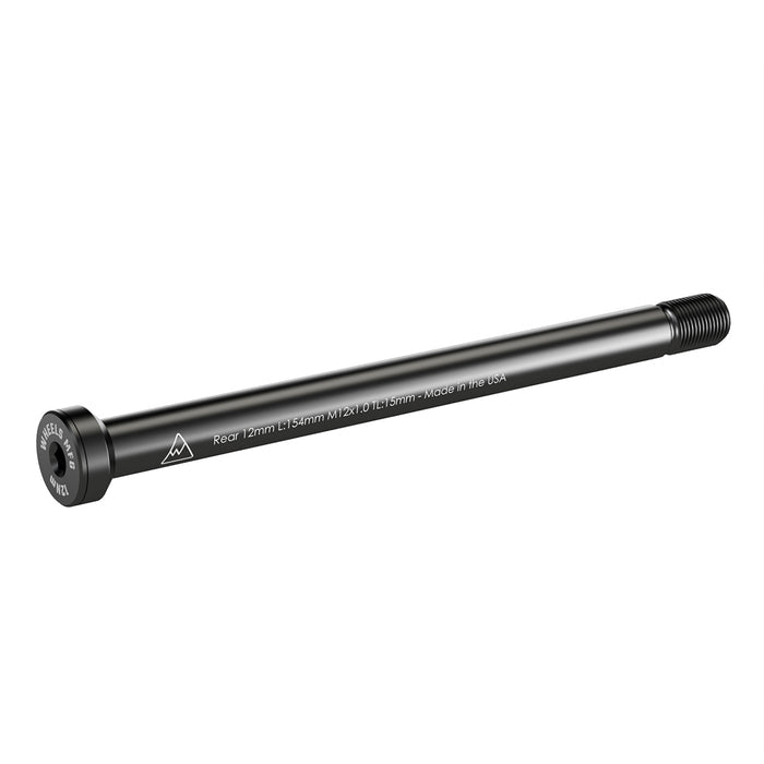 Rear Thru Axle 12mm x 154 Length x 1.0 Thread Pitch - Conical Washer