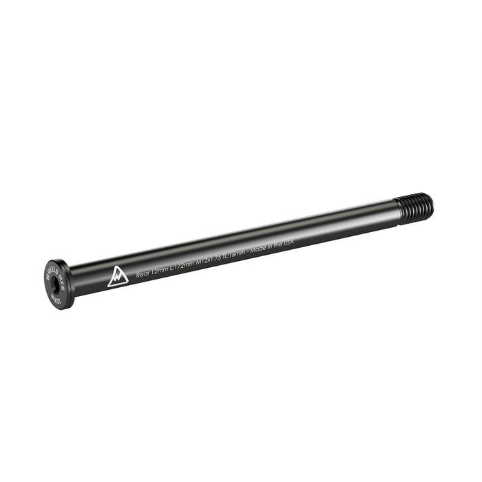 Rear Thru Axle 12mm x 172 Length x 1.75 Thread Pitch - Flat Washer