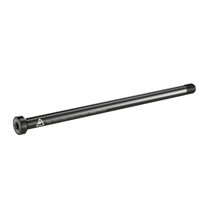 Rear Thru Axle 12mm x 218 Length x 1.0 Thread Pitch - Conical Washer