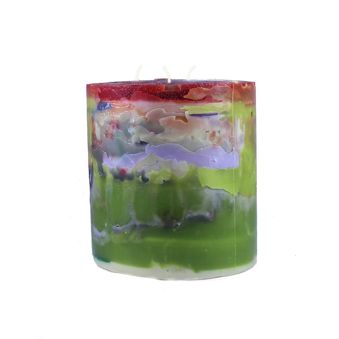 Recycled Wax Pillar Candle - Candlestock.com