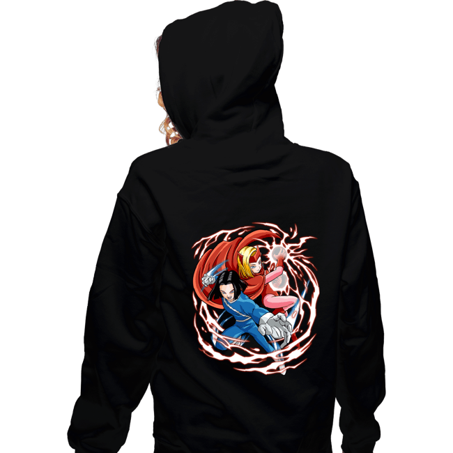 Zippered Hoodies, Unisex / Small / Black