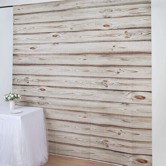 Wooden panel backdrop for photography and events